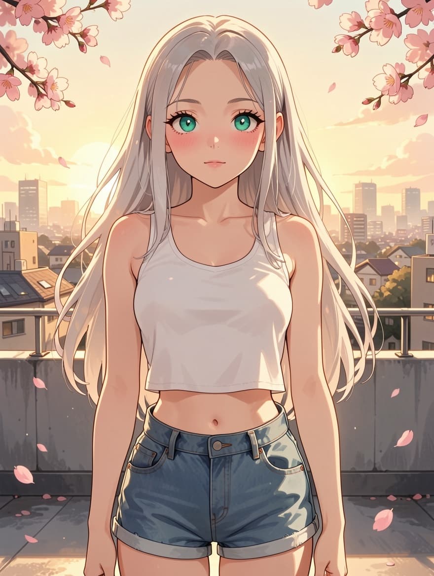 Exemplo 1 de imagem com Flux Klein + LoRA Uncensored para variantes de corpo, estilo e personagens orientadas por VideoAny