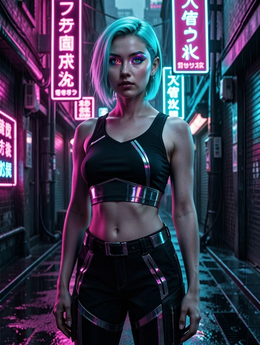 Exemplo 3 de imagem do Flux Klein + LoRA Uncensored para variantes de imagem focadas em corpo, estilo e personagem